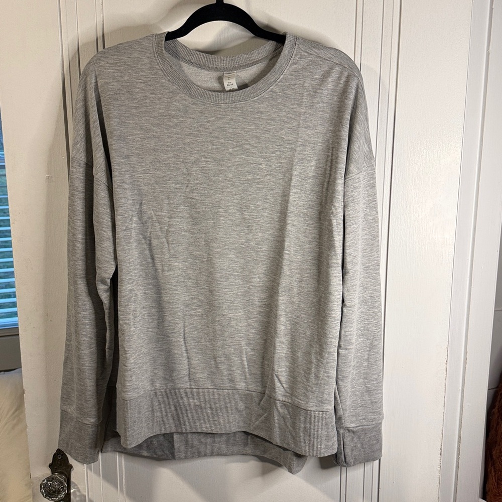 Oversized, Loosefitting Crewneck Sweater